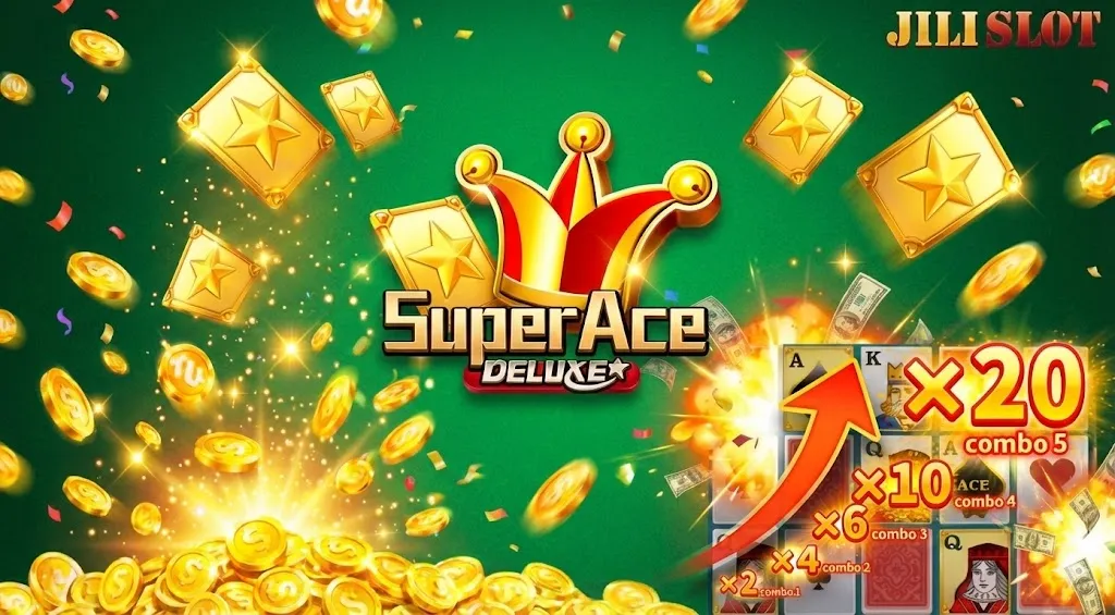 Jili slot in the Philippines super ace deluxe - logo